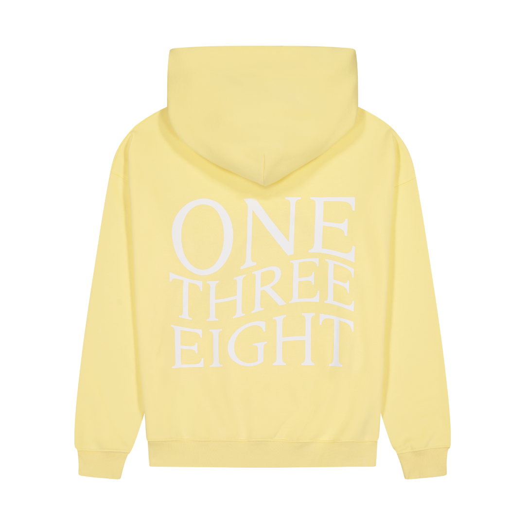 WAVY HOODIE - LEMON