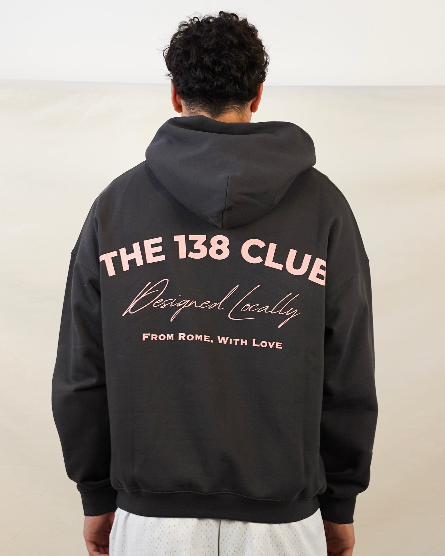 CLUB HOODIE - CHARCOAL