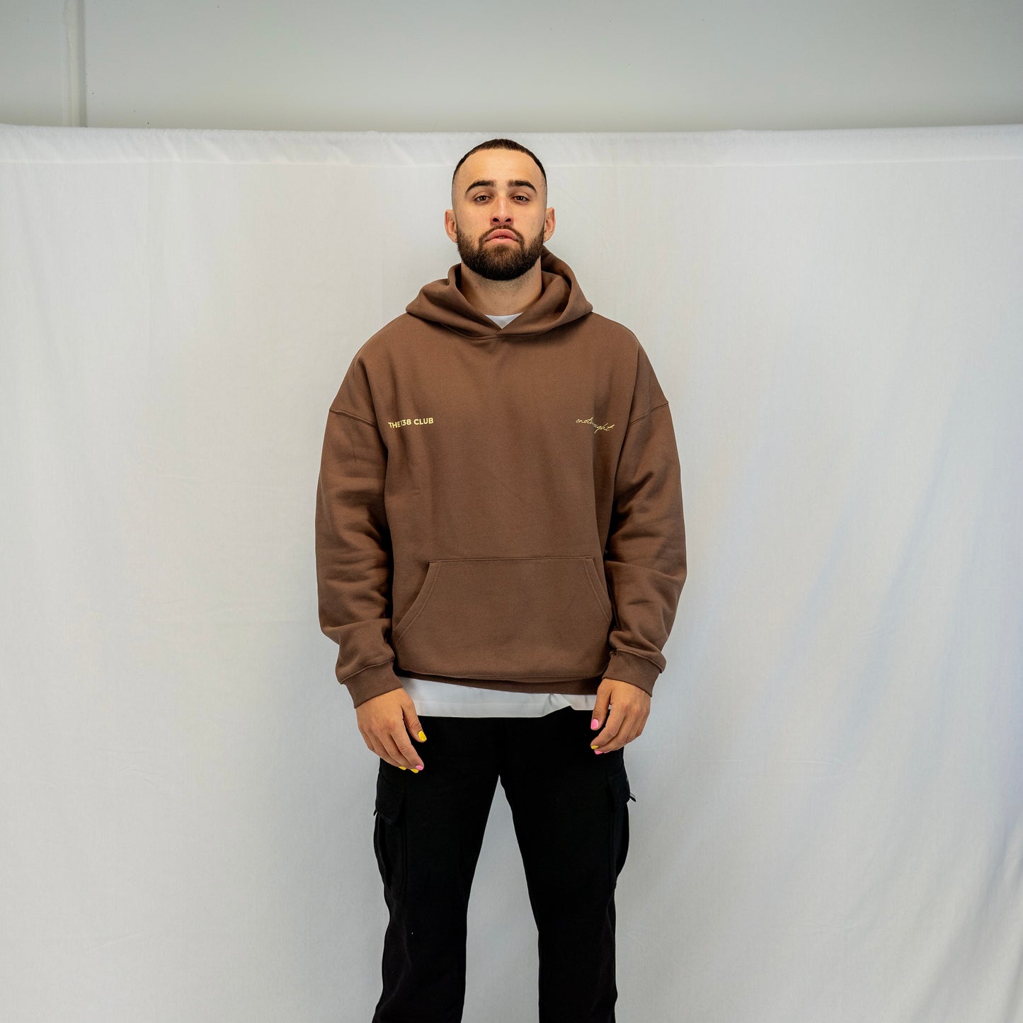 CLUB HOODIE - CHOCOLATE