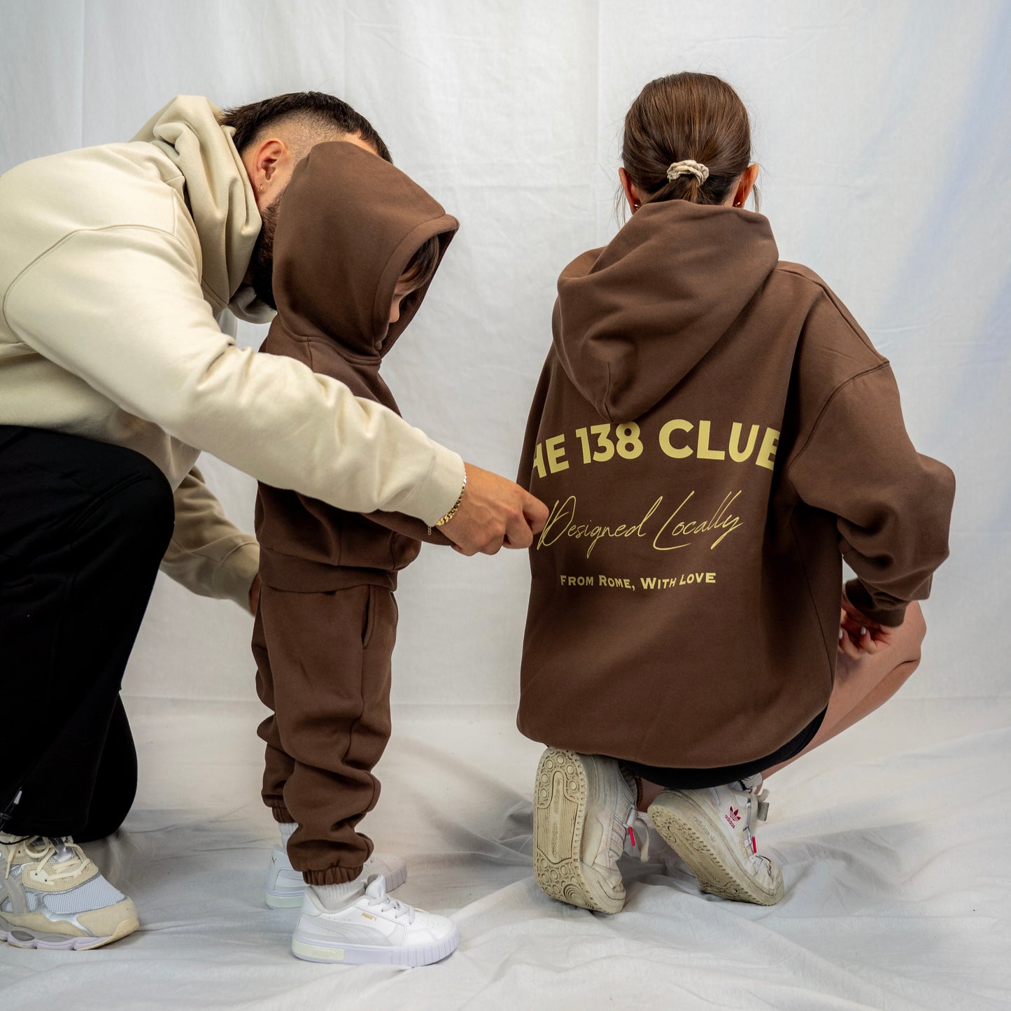 CLUB HOODIE - CHOCOLATE