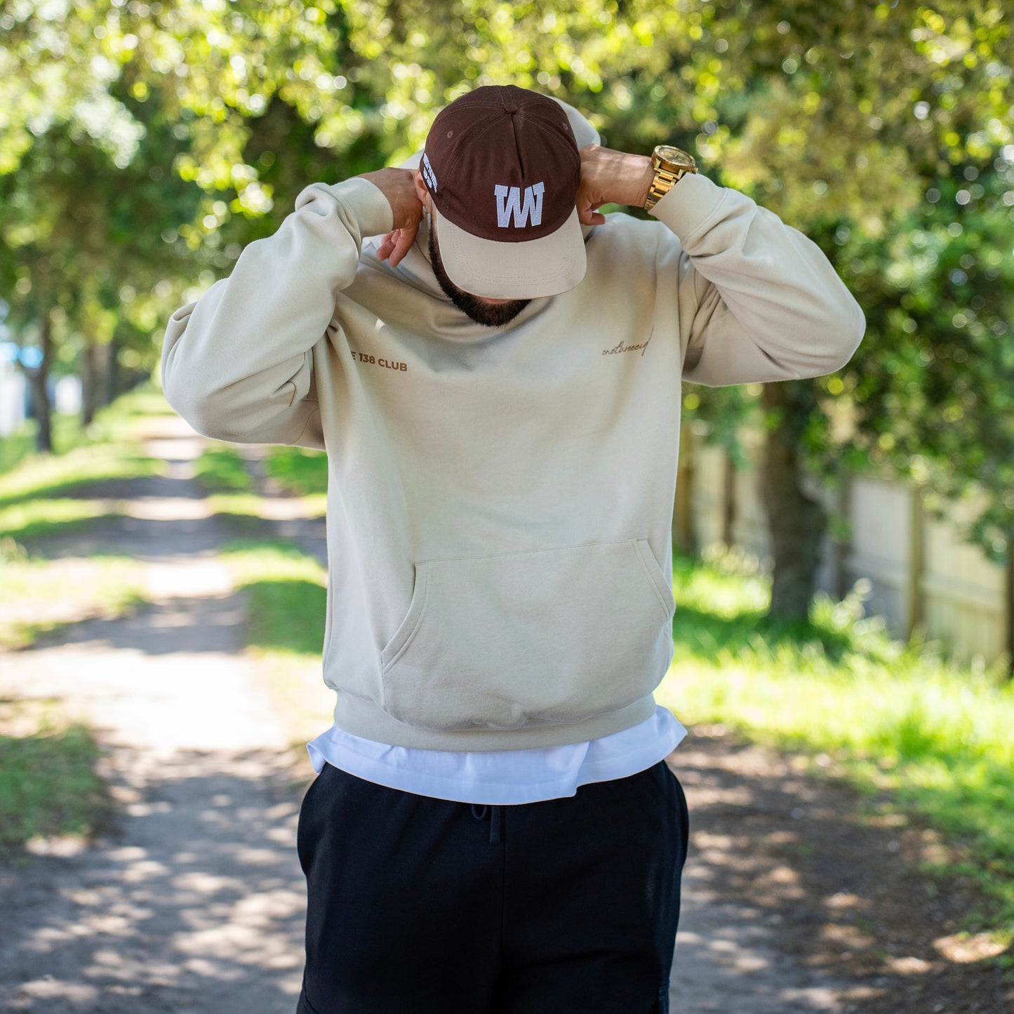 CLUB HOODIE - BONE