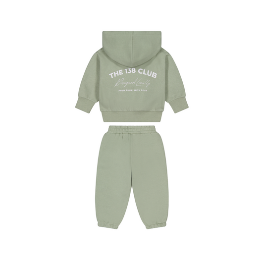 CLUB KIDS TRACKSUIT SET - SAGE