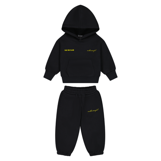 CLUB KIDS TRACKSUIT SET - BLACK