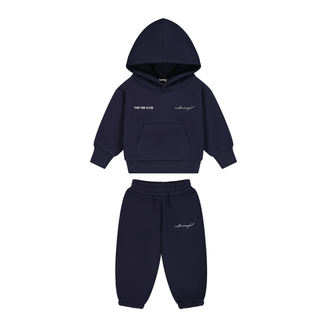 CLUB KIDS TRACKSUIT SET - NAVY