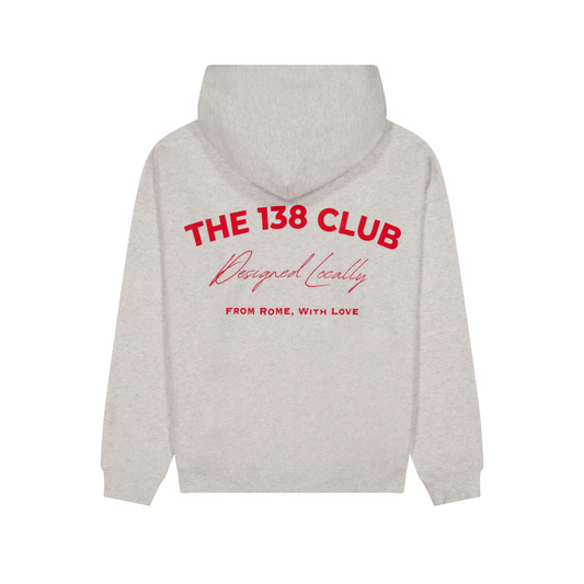 CLUB HOODIE - GREY MARLE