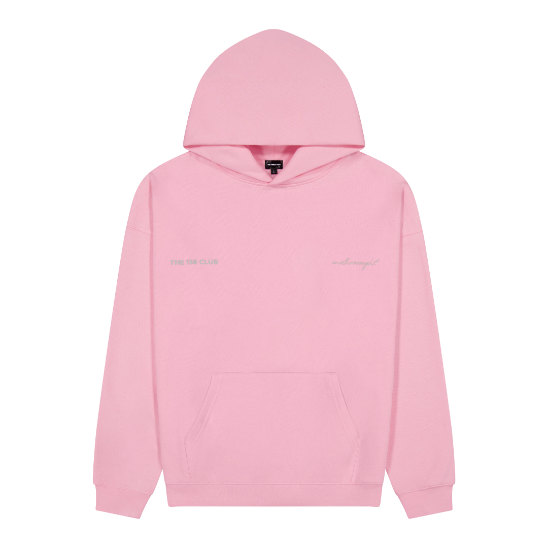 CLUB HOODIE - BABY PINK