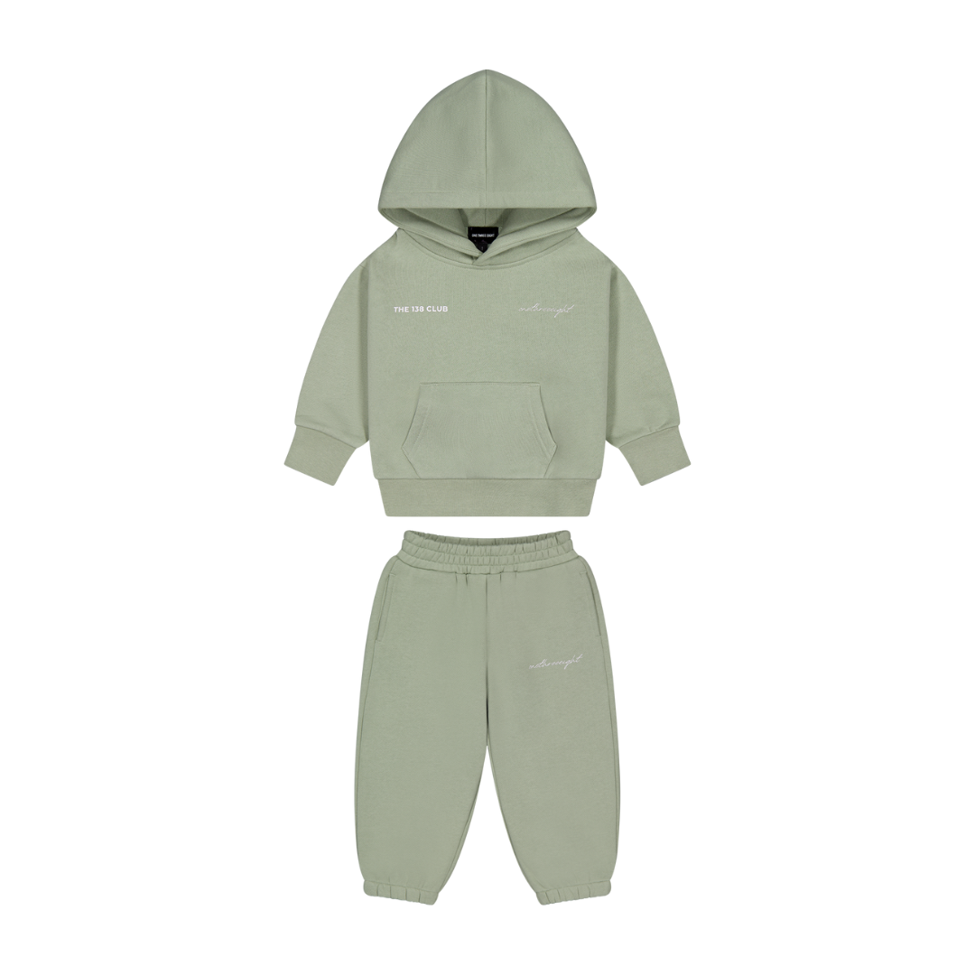 CLUB KIDS TRACKSUIT SET - SAGE