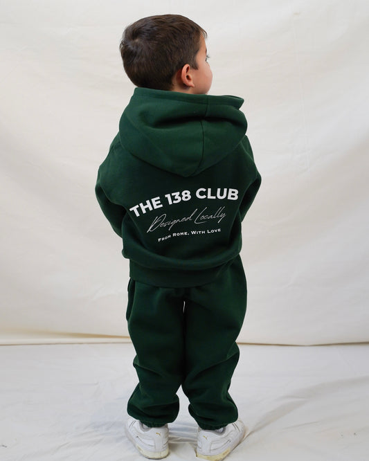 THE 138 CLUB KIDS TRACKSUIT SET - FOREST