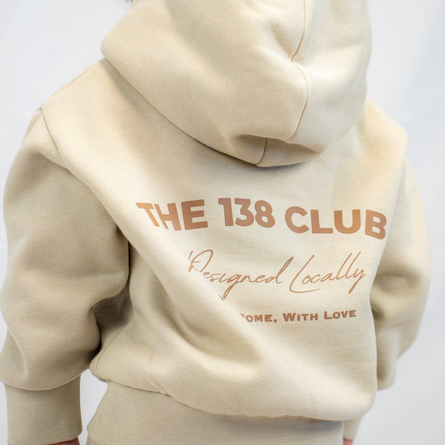 CLUB KIDS TRACKSUIT SET - BONE