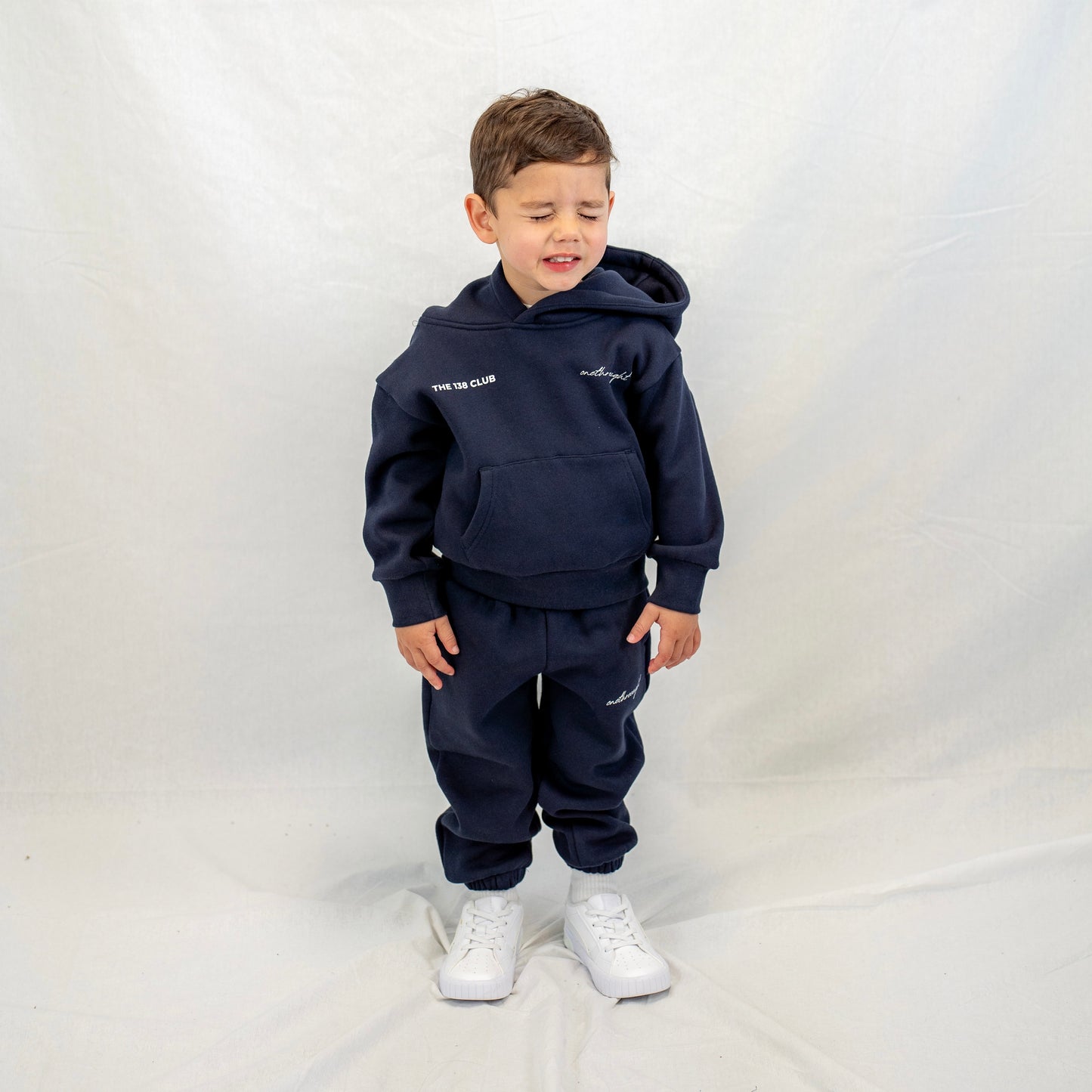 CLUB KIDS TRACKSUIT SET - NAVY