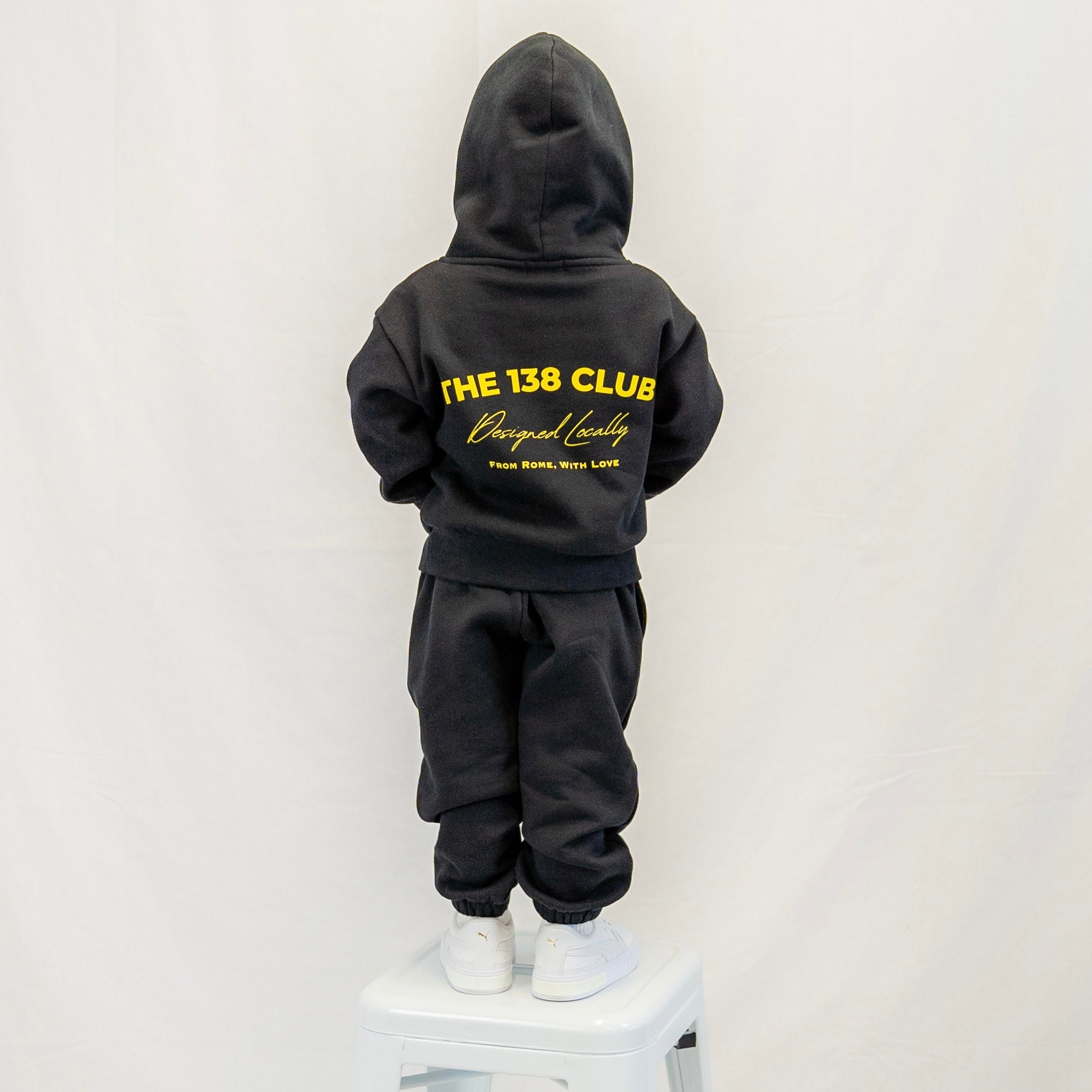 CLUB KIDS TRACKSUIT SET BLACK One Three Eight