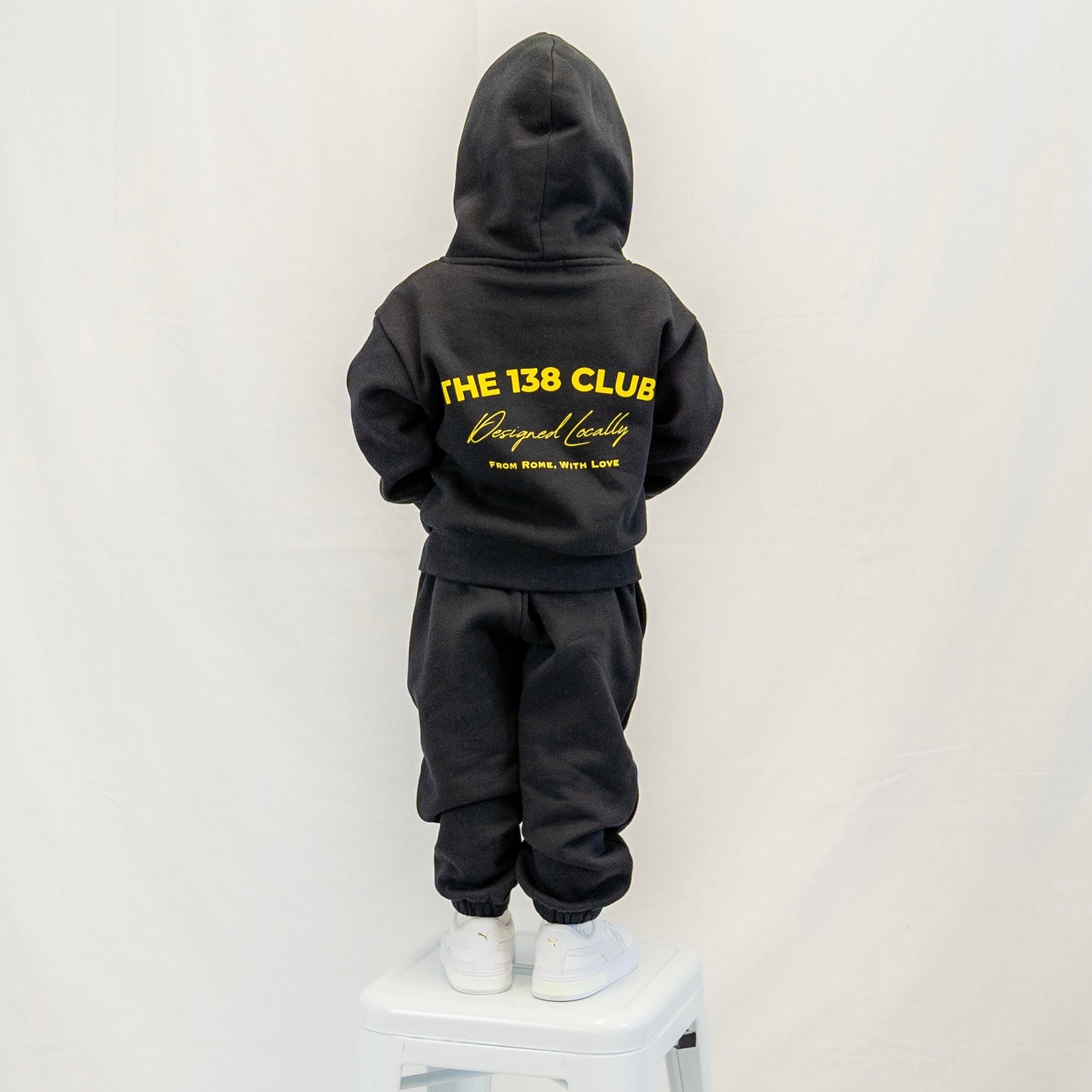 CLUB KIDS TRACKSUIT SET - BLACK